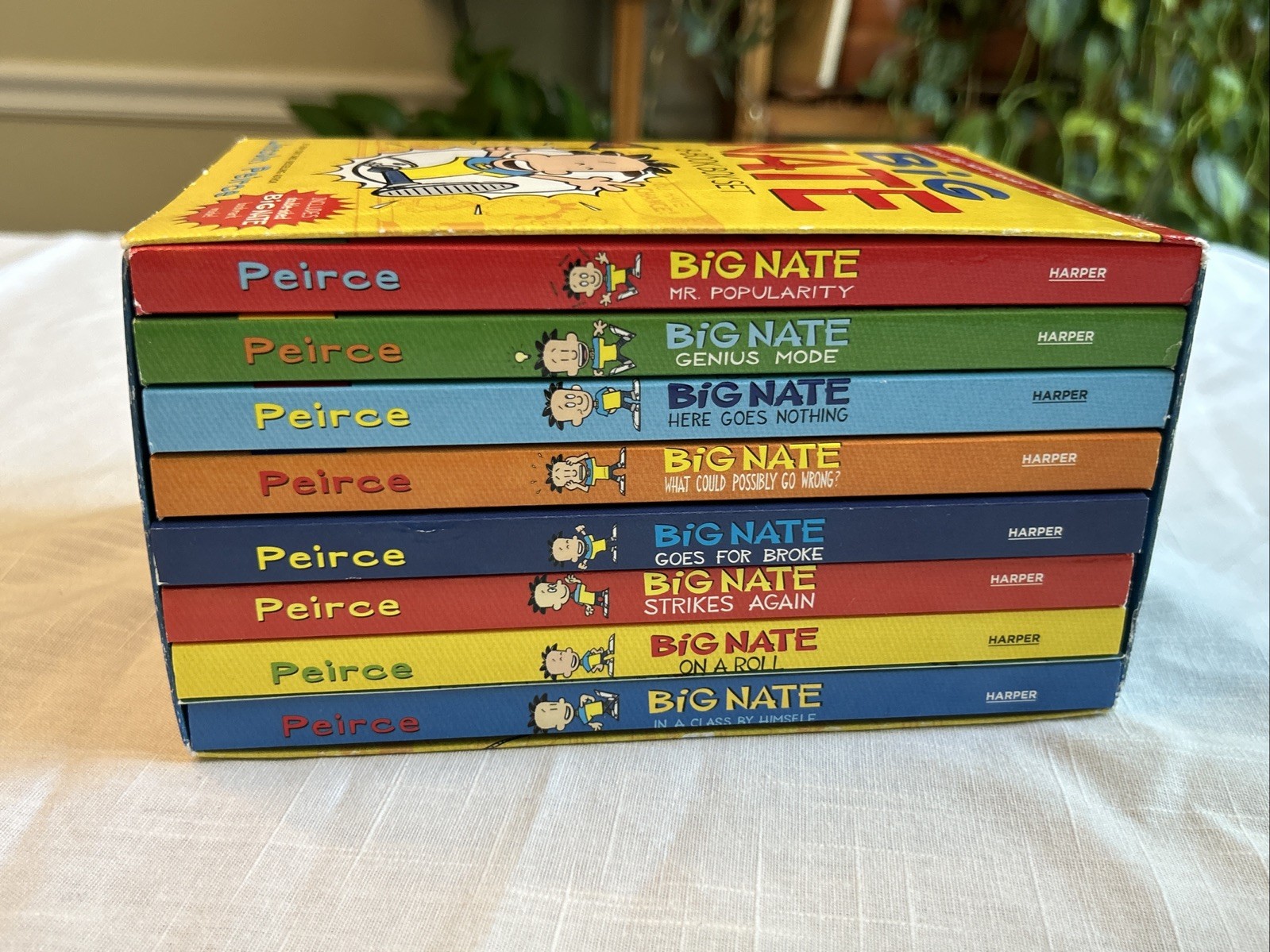 Big Nate 8 Book Box Set Lincoln Peirce Paperback