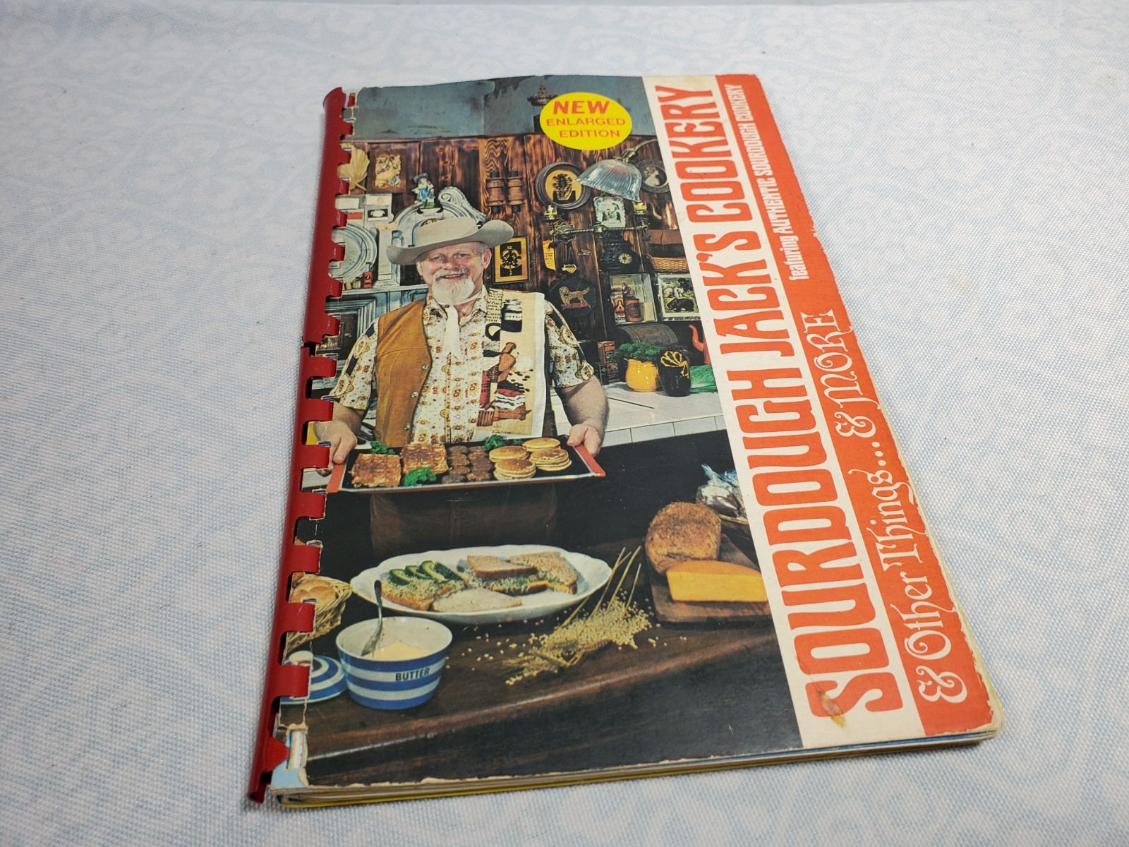 Vtg Sourdough Jack’s Cookery & Other Things by Jack Mabee- Spiral Cookbook 1975