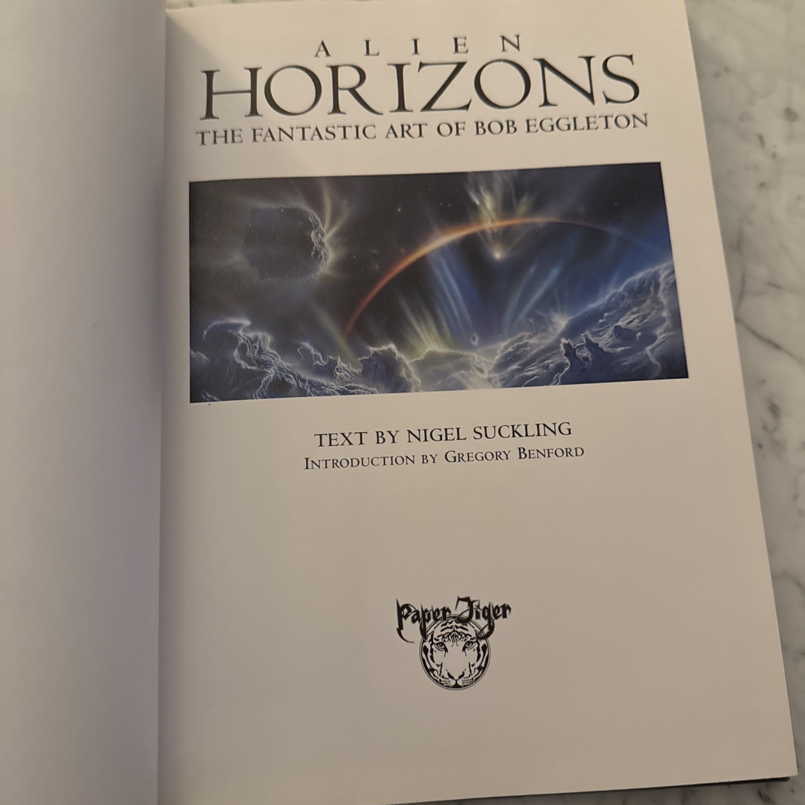 Alien Horizons: The Fantastic Art of Bob Eggleton (Signed by Artist) 1995