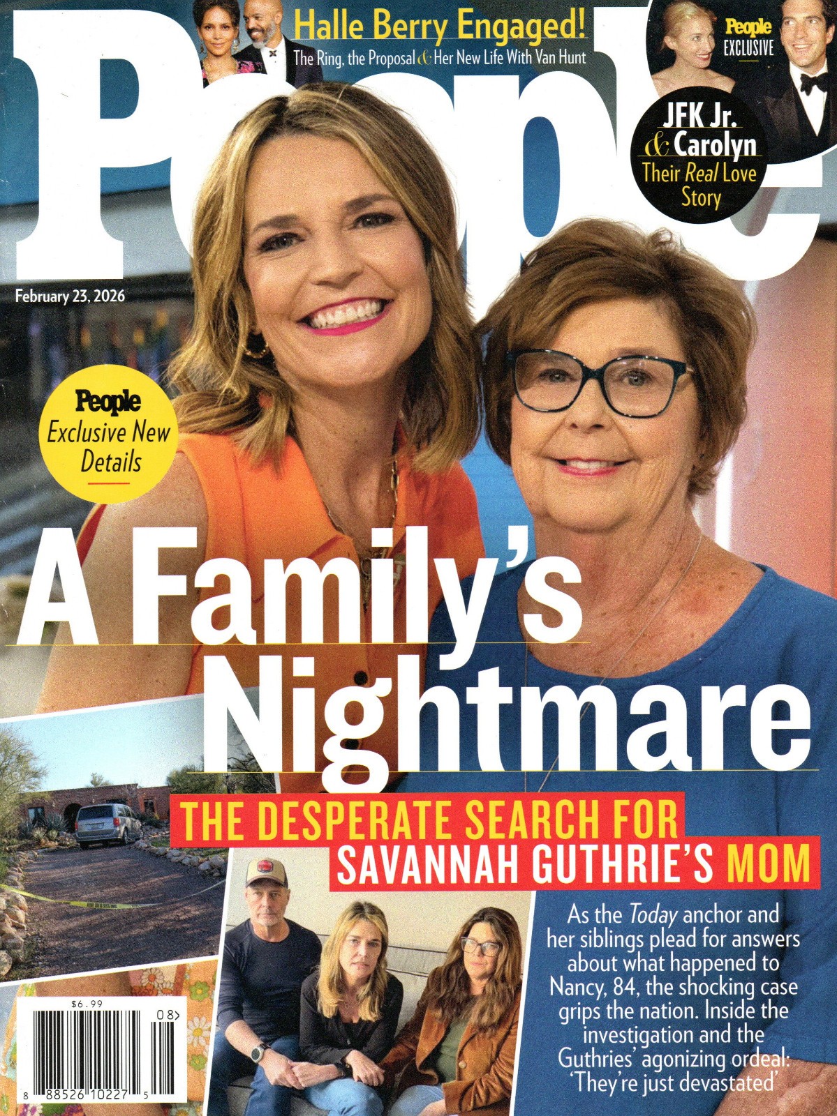 People Feb. 23 2026 Savannah Guthrie John F. Kennedy Jr. Bunnie Xo Stephen Curry