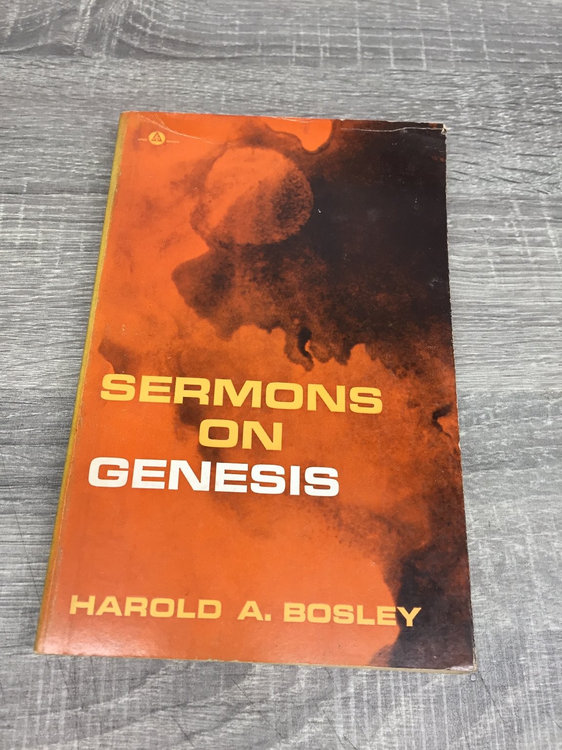 Sermons on Genesis Harold A. Bosley 1958 Apex Books Christian Theology