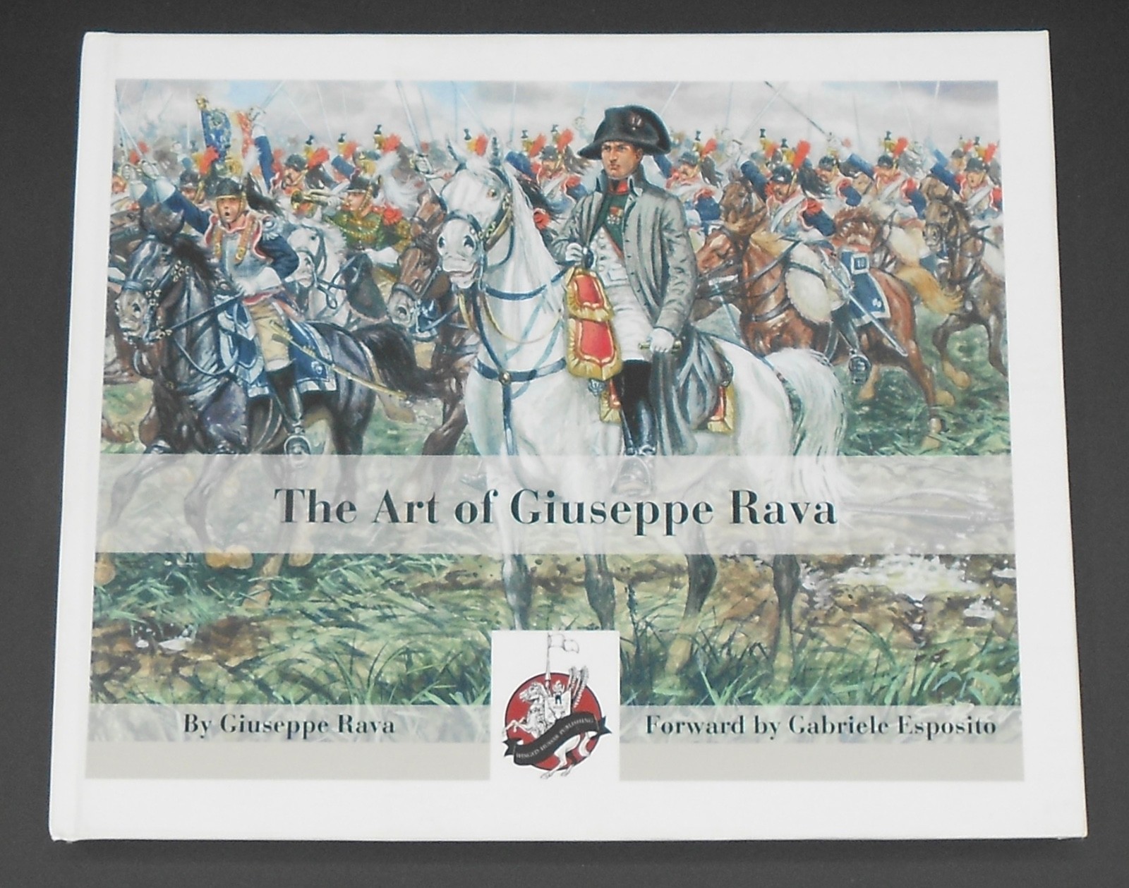 ART OF GIUSEPPE RAVA 2016 1ST EDITION HC VG, ALMOST 200 MILITARY HISTORY ILLUSTR