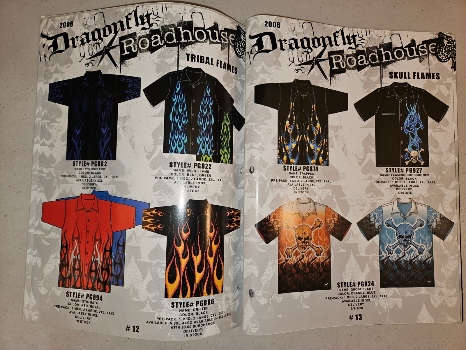 Dragonfly Roadhouse vintage Catalog (Wholesale 2006) 36 pages