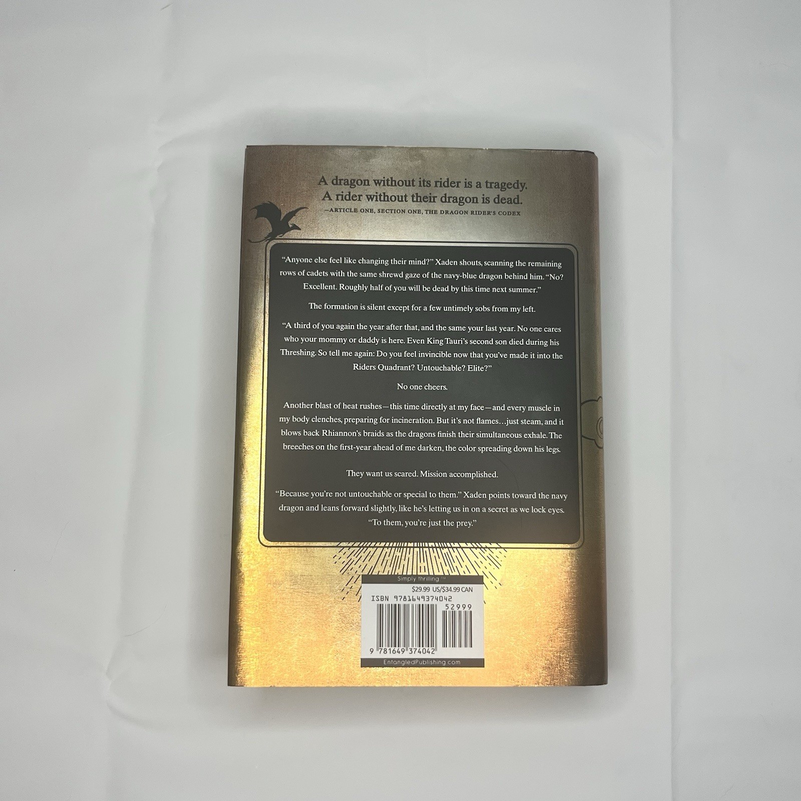 Rebecca Yarros Fourth Wing 2023 Hardcover First Edition
