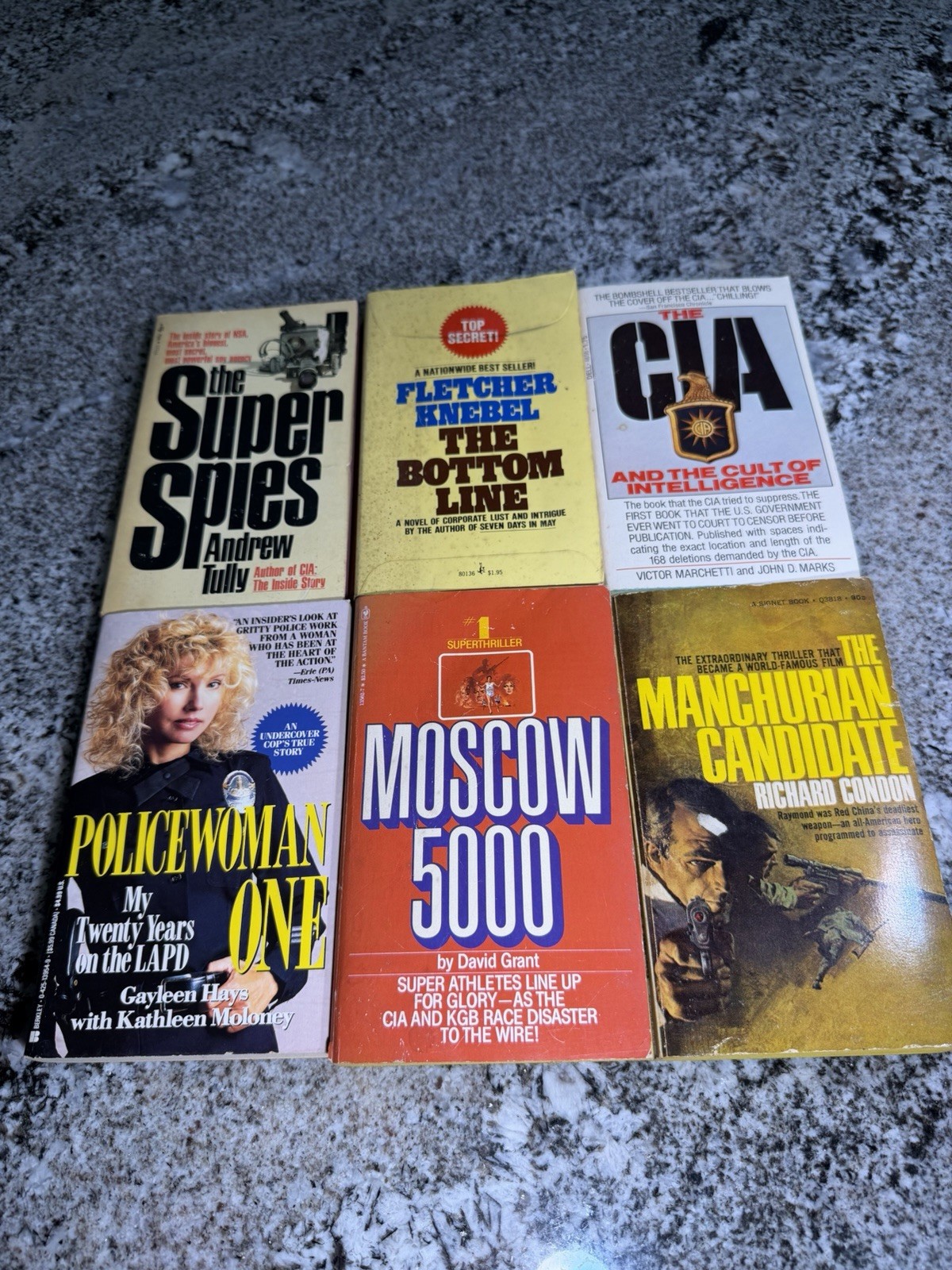 Vintage Espionage Bundle: CIA + KGB + The Manchurian Candidate