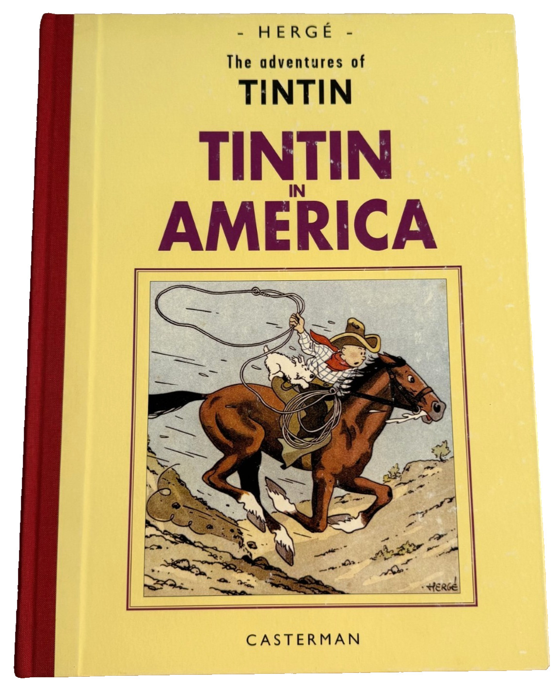 Tintin in America-The Adventures of Tintin, Herge, 1995 by Casterman Good Book