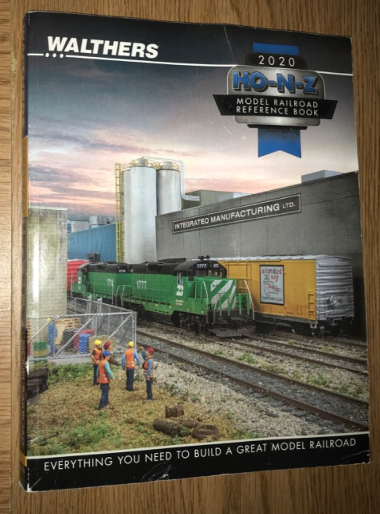 WALTHERS MODEL RAILROAD REFERENCE BOOK 2020 HO N Z SCALE