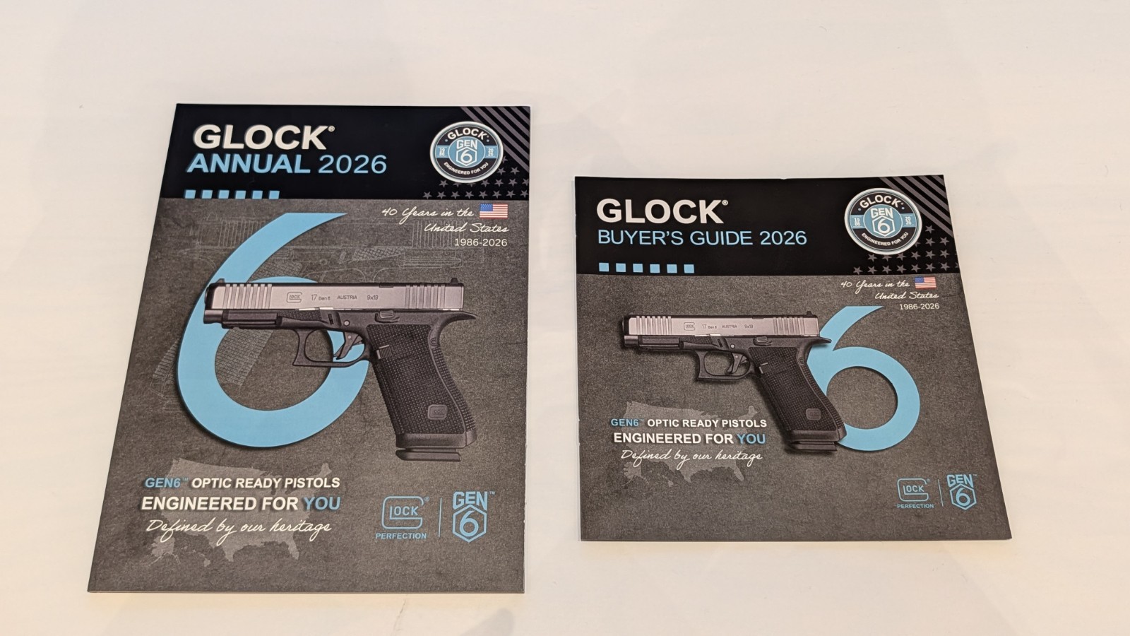 GLOCK 2026 Annual Magazine & 2026 Buyer’s Guide (Lot of 2) SHOT SHOW 2026