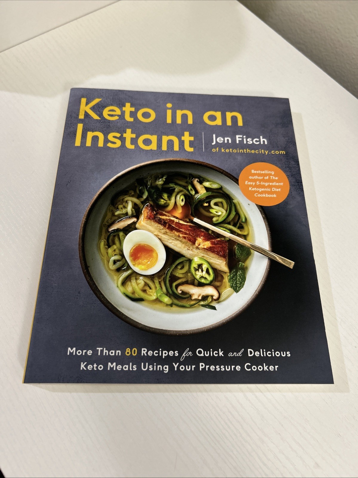 Keto in an Instant, Paperback by Fisch, Jen, Brand New, Free shipping in the US