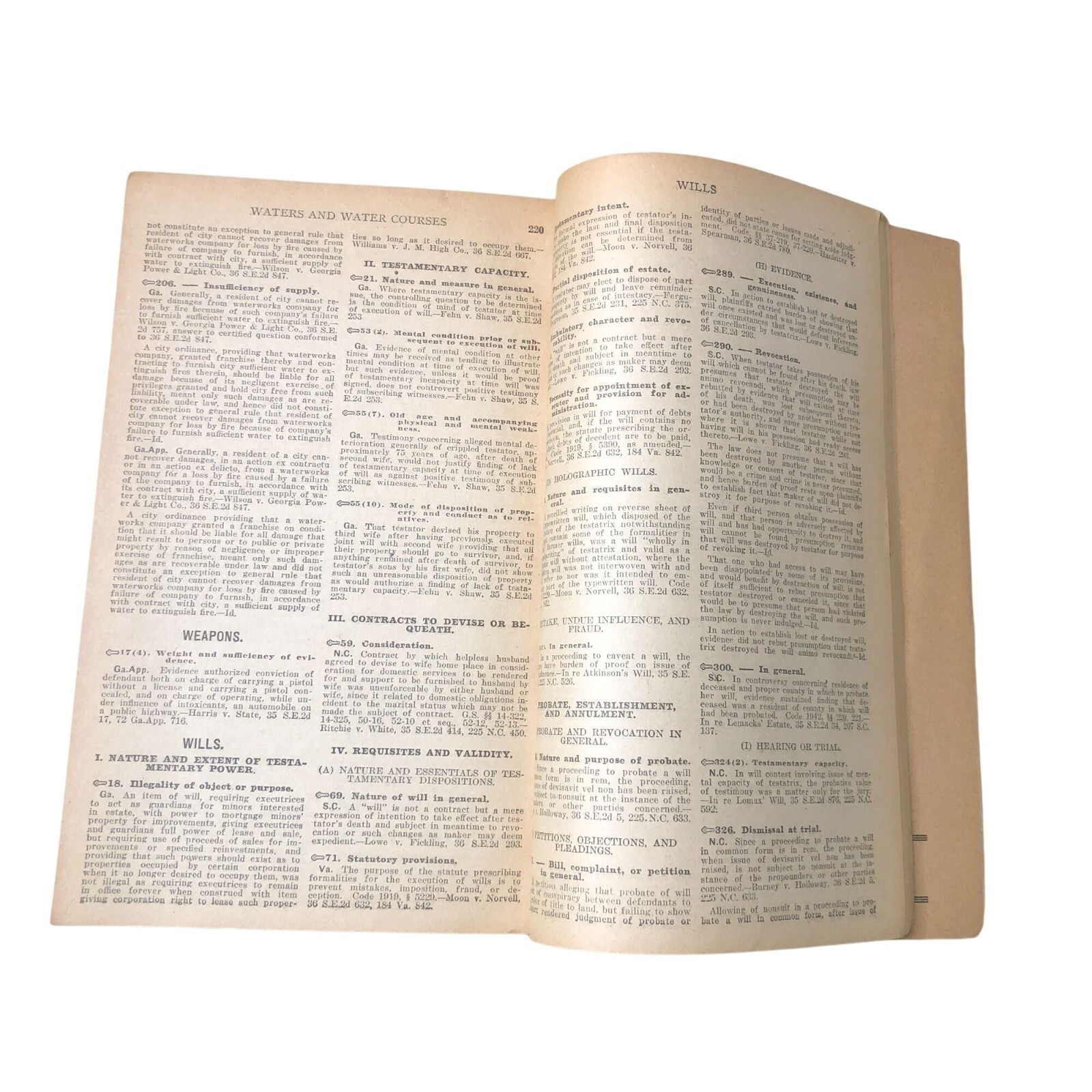 Virginia and West Virginia Digest May 1946 West Publishing Co County Resource Hi