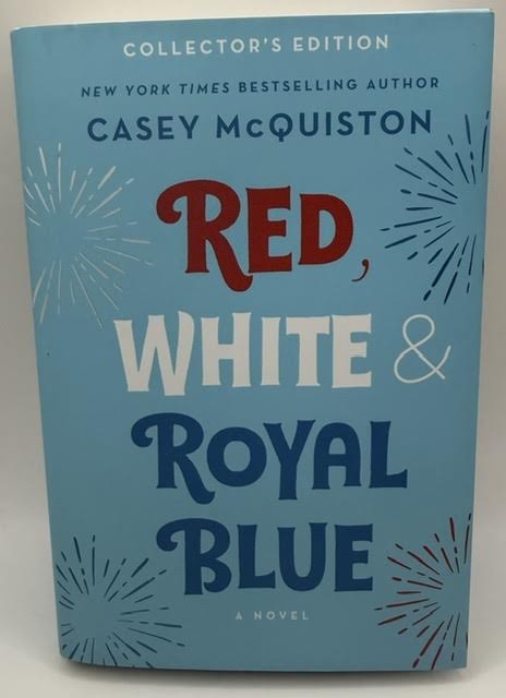 SIGNED Red, White & Royal Blue Casey McQuiston COLLECTOR’S EDITION – NEW