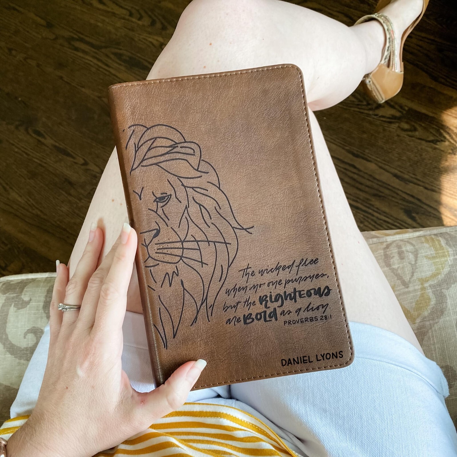ESV Concise Study Bible – BOLD as a Lion – Add Custom name