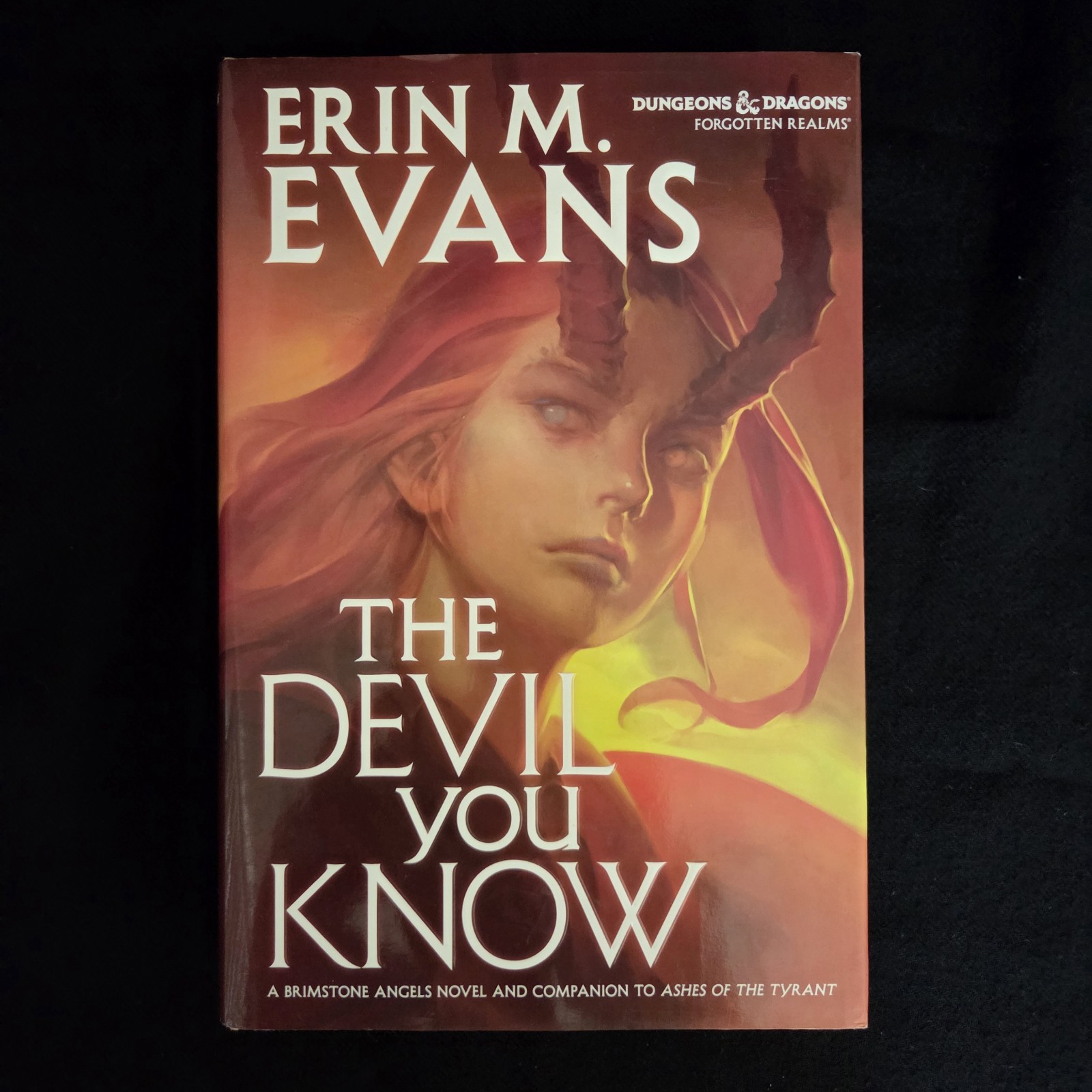 D&D Forgotten Realms Brimstone Angels Series Erin M. Evans HC Complete Set EUC