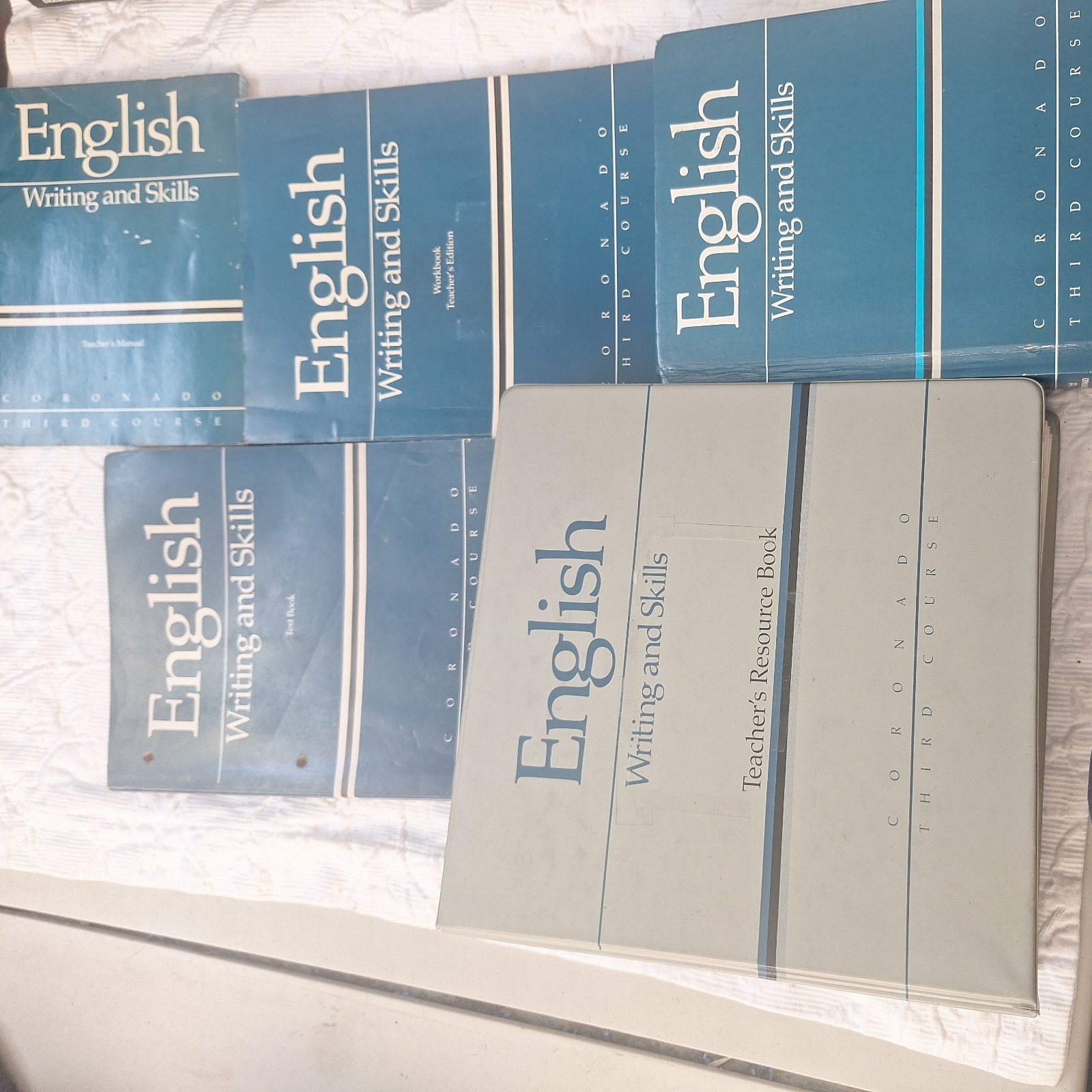 ENGLISH WRITTING & SKIILLS TE Manual & SE test Book & TRB, Student textbook
