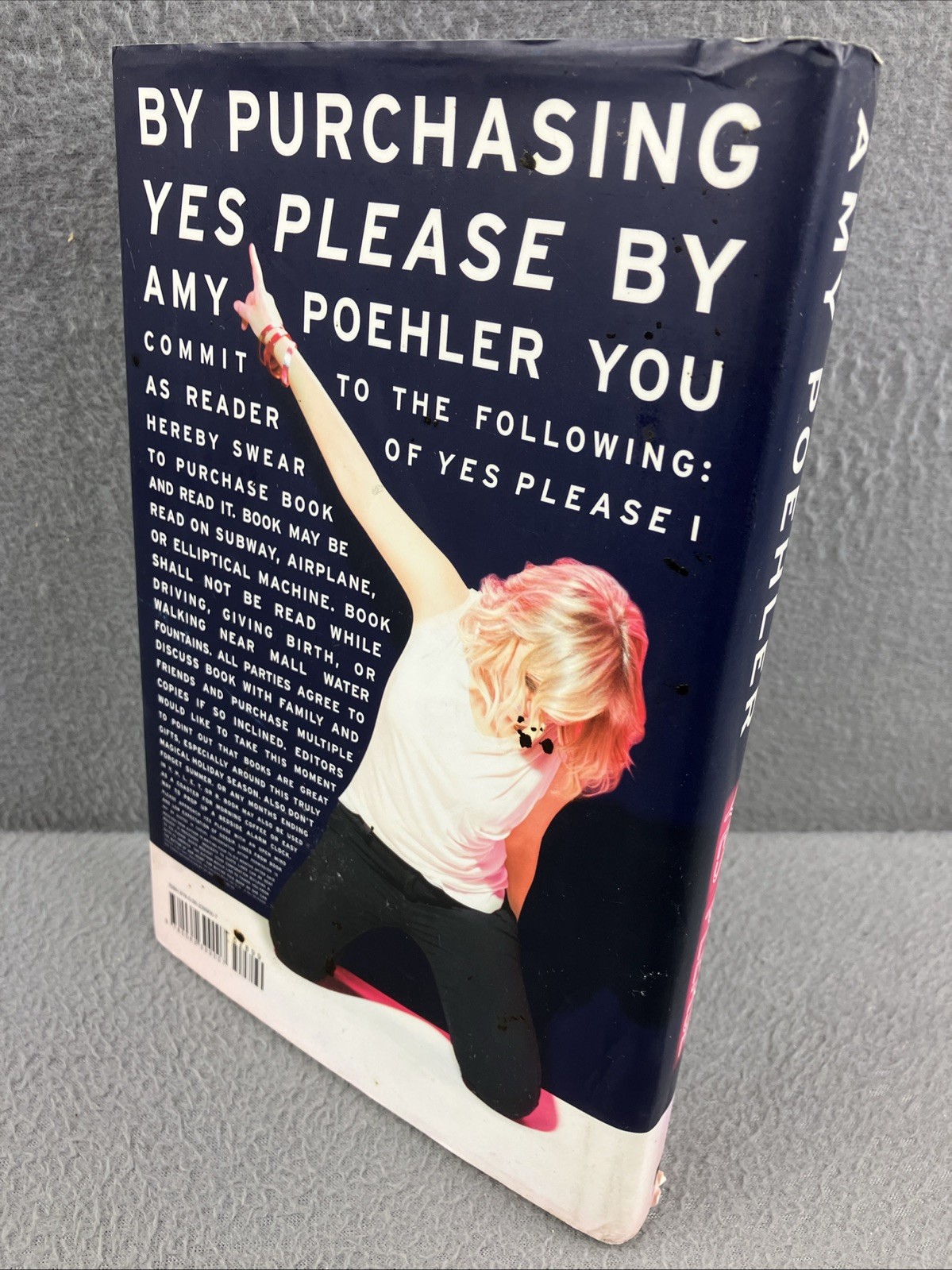 Yes Please by Amy Poehler (2014, Hardcover) From Office Comedian* SIGNED COPY*