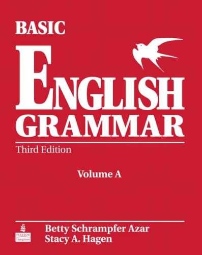 Basic English Grammar, Volume – Paperback, by Betty Schrampfer Azar; – Very Good