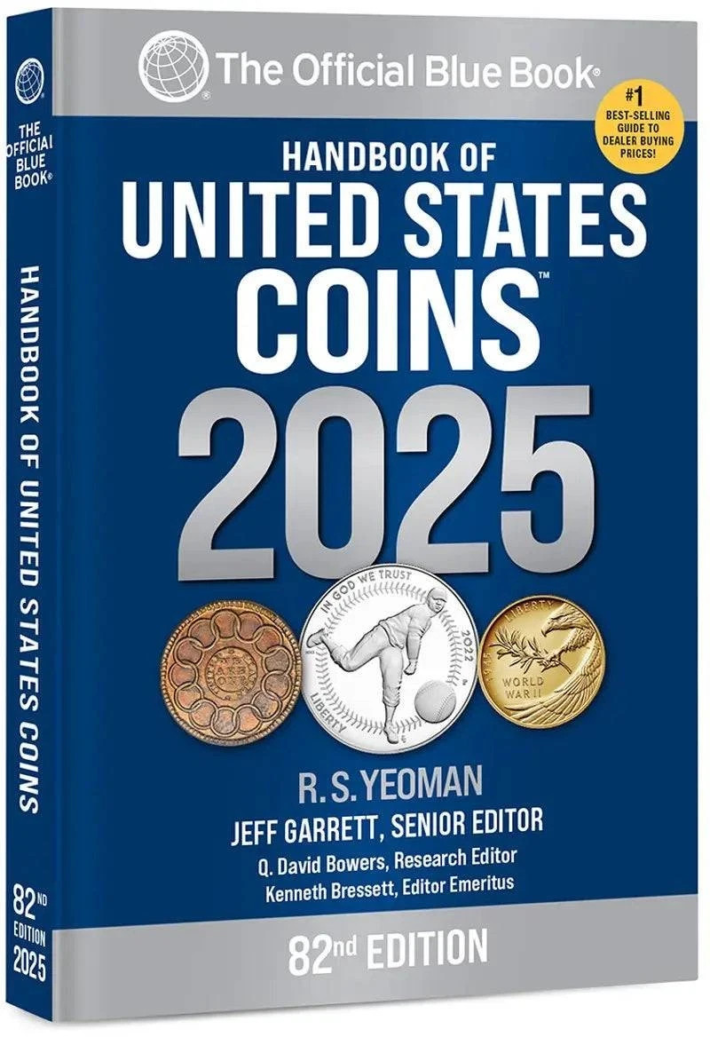 Official Blue Book: Handbook of United States Coins 82nd Edition 2025- Paperback