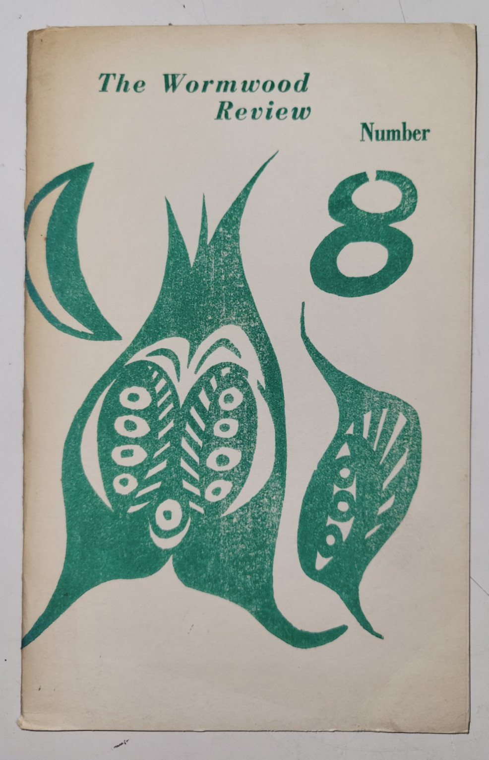 Wormwood Review 8 1962 Bukowski For Jane 1st Russell Edson Signed Moffitt
