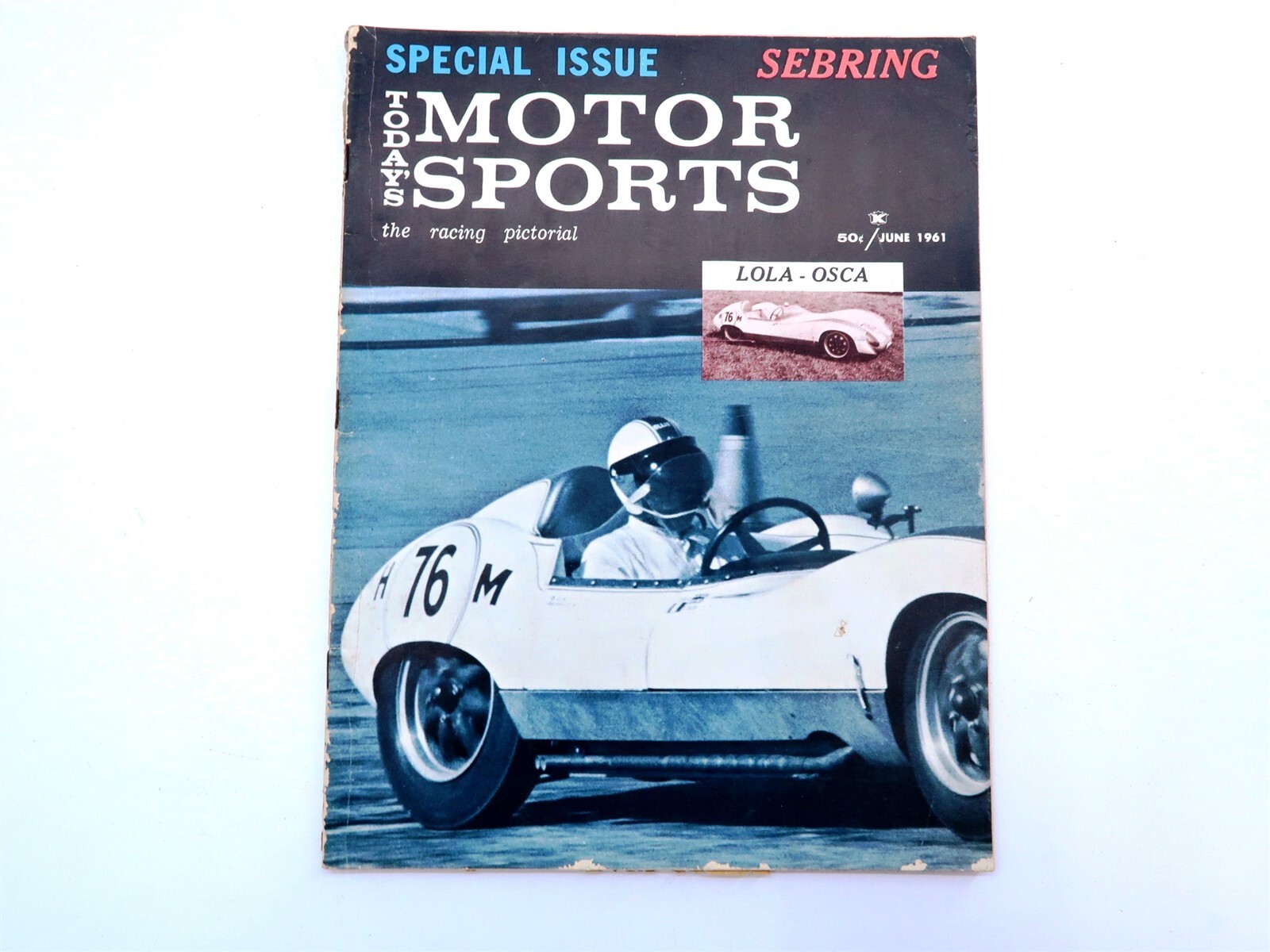 1961 TODAY’S MOTOR SPORTS Magazine from June 1961 ~ Special Issue Sebring