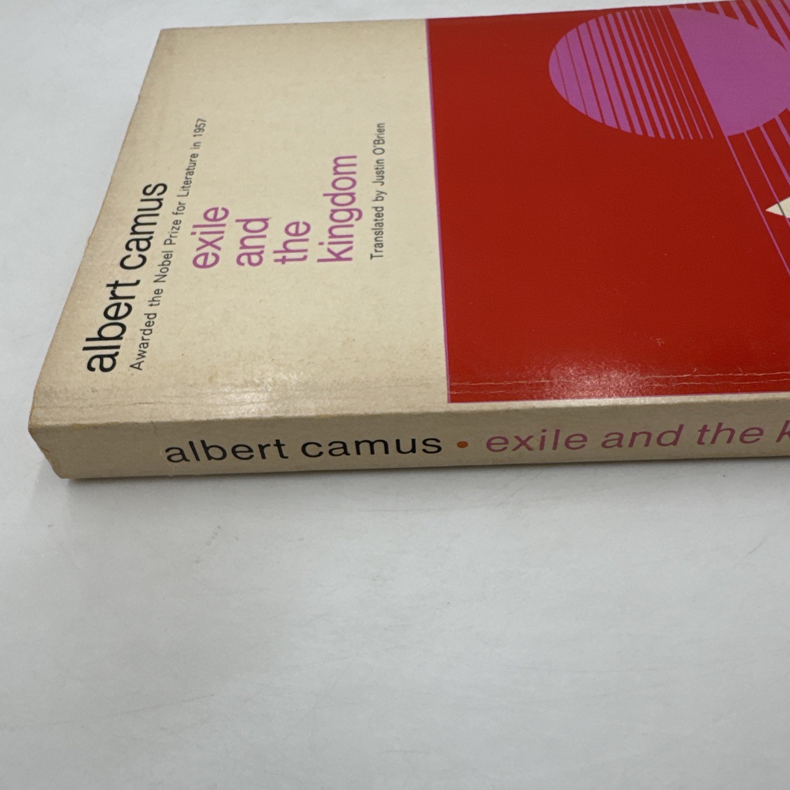 Albert Camus Vintage Paperbacks Lot 3 The Stranger Fall Exile &The Kingdom 1970s