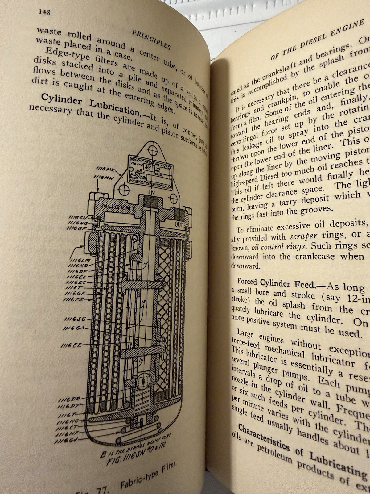 VTG DIESEL ENGINE Book 1st EDIT PRINCIPLES OF THE DIESEL ENGINE 1938 Morrison HC