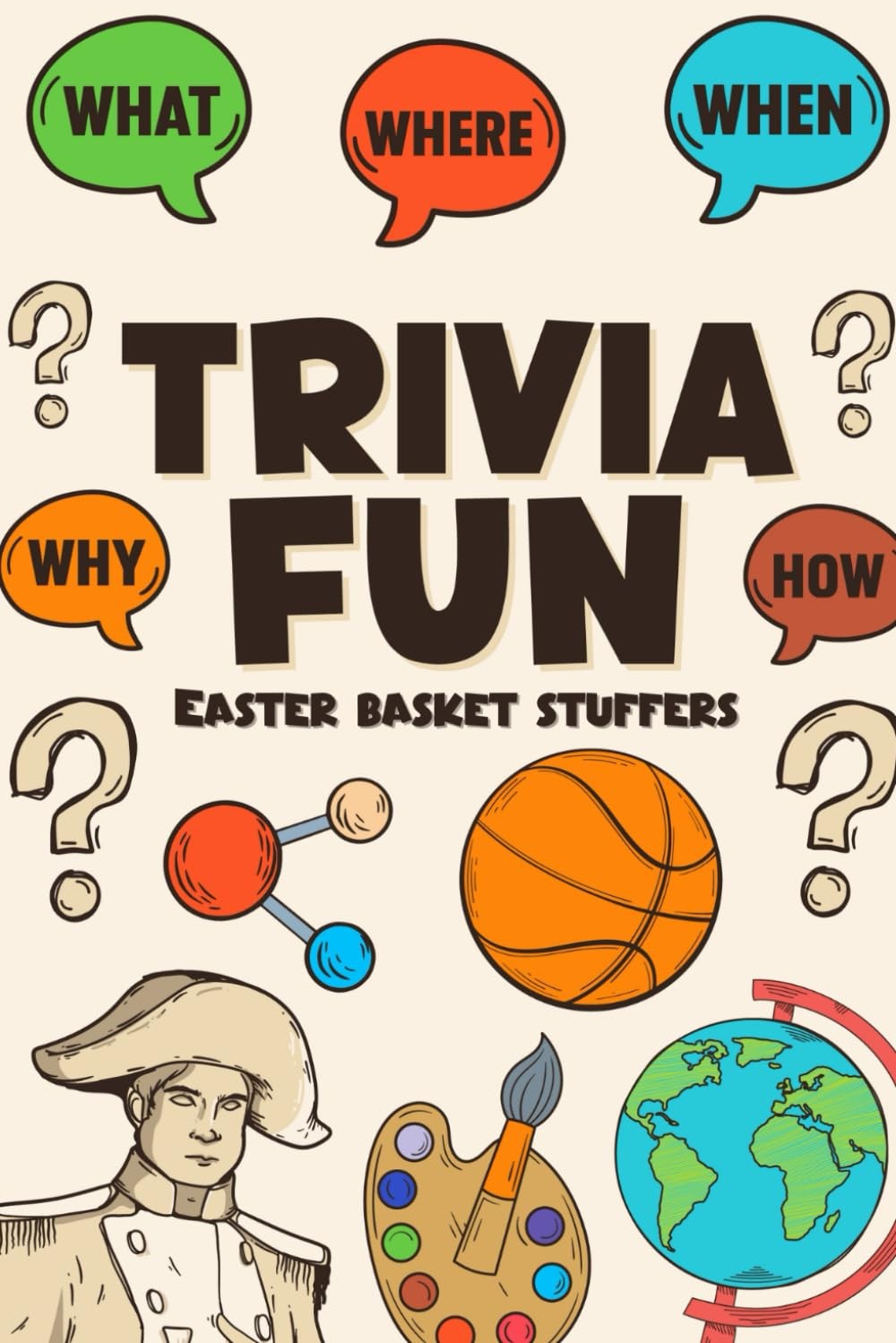 Easter Basket Stuffers : Trivia Fun: 500+ Questions, Game Book for Kids, Tee…
