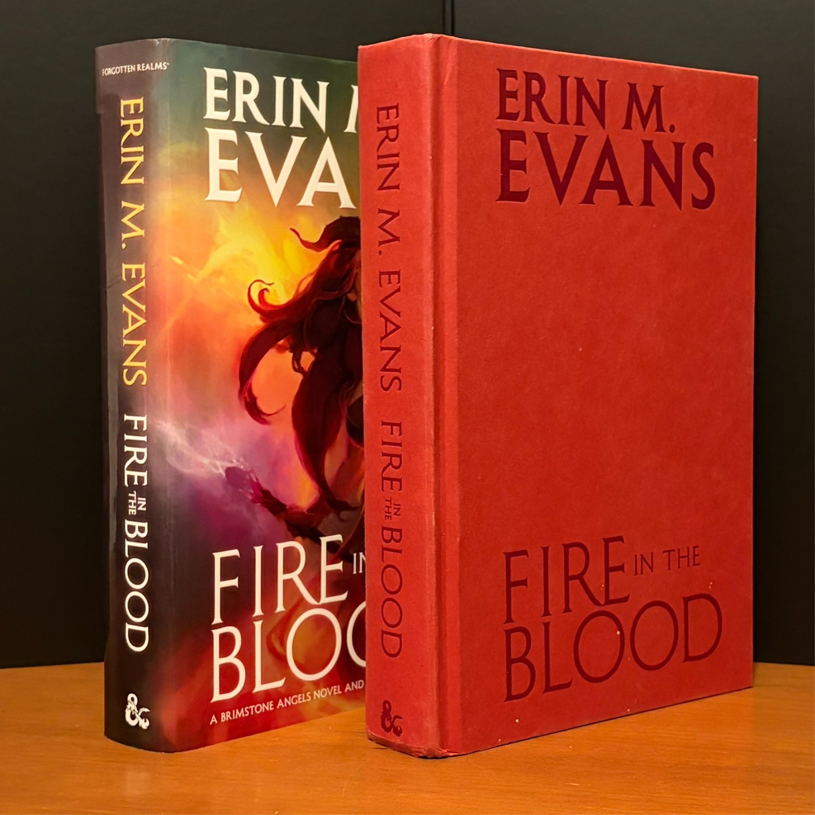 Forgotten Realms First Edition Brimstone Angels Series by Erin M. Evans Rare Lot