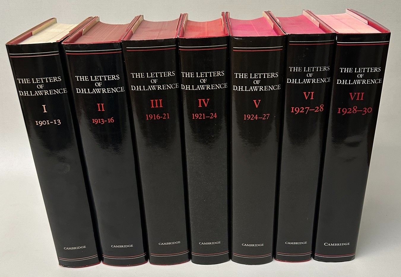The Letters of D.H. Lawrence – The Cambridge Edition. First Editions