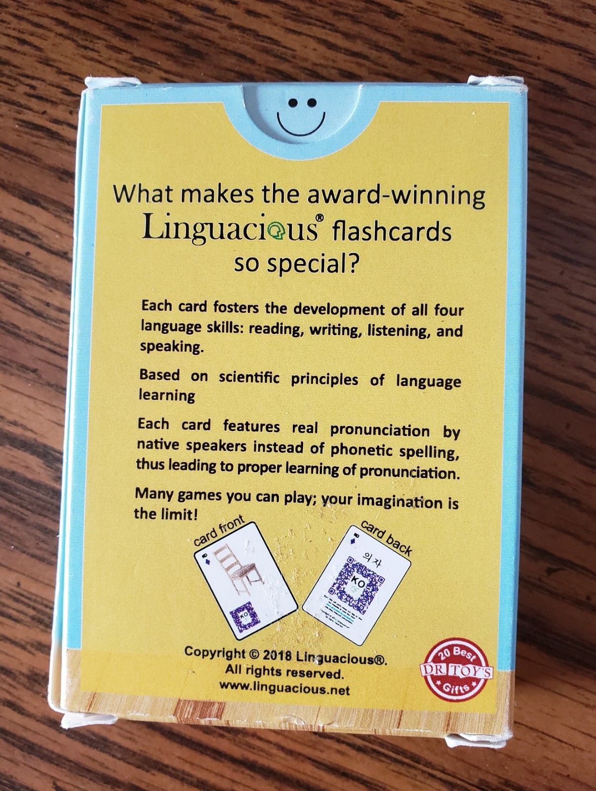 Korean Vocabulary 52 Flash Cards Linguacious Language Aid