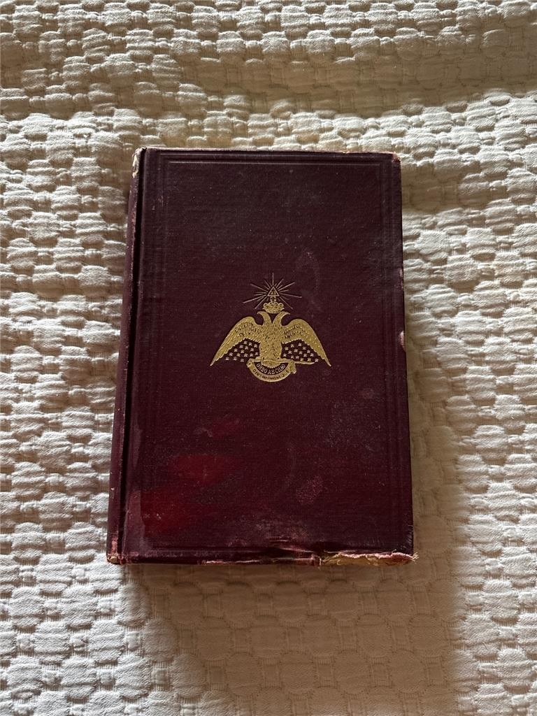 May 1918 Morals & Dogma Scottish Rite Freemasonry Albert Pike
