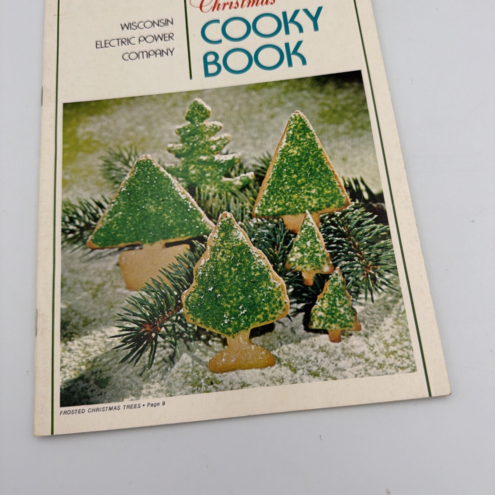 VTG 1972 WISCONSIN ELECTRIC POWER CO. CHRISTMAS COOKY BOOK Cookies Recipes