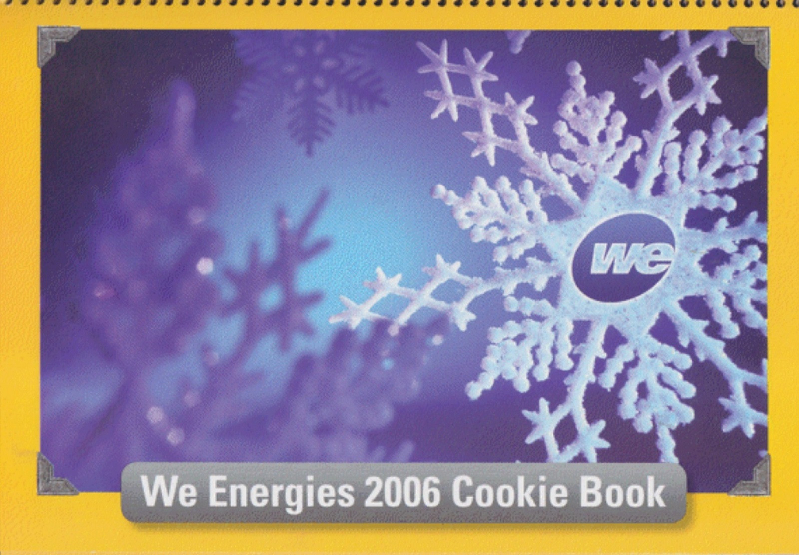 We Energies 2006 Cookie Book soft covered