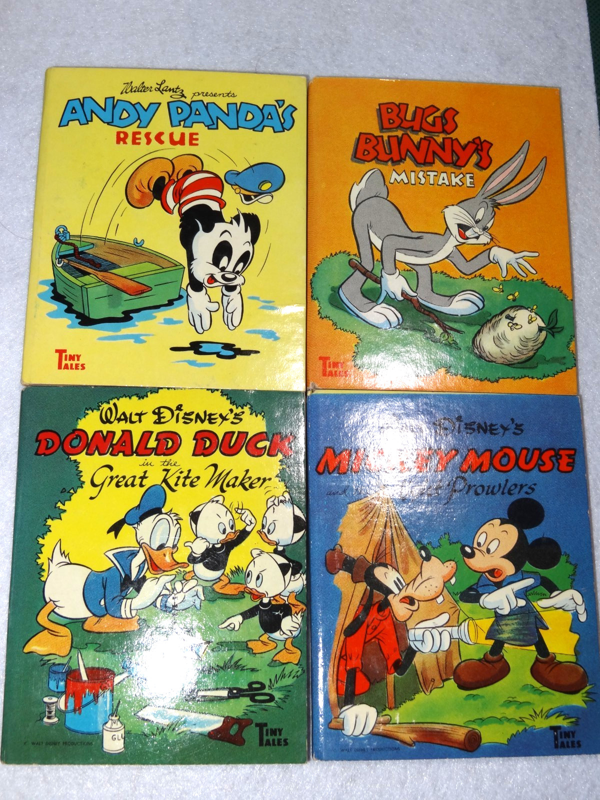 Vintage Whitman First Edition 1949 Tiny Tales Children Story Books Never Read