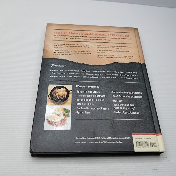 Esquire Eat Like A Man Hardcover Book – Cookbook