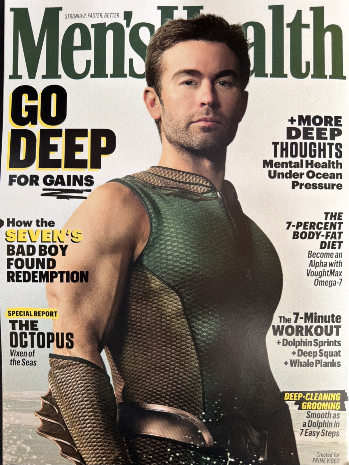Men’s Health Magazine Spring 2026: Charles Melton The Deep