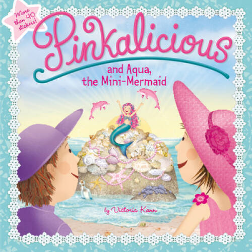 Pinkalicious and Aqua, the Mini-Mermaid – Paperback – VERY GOOD