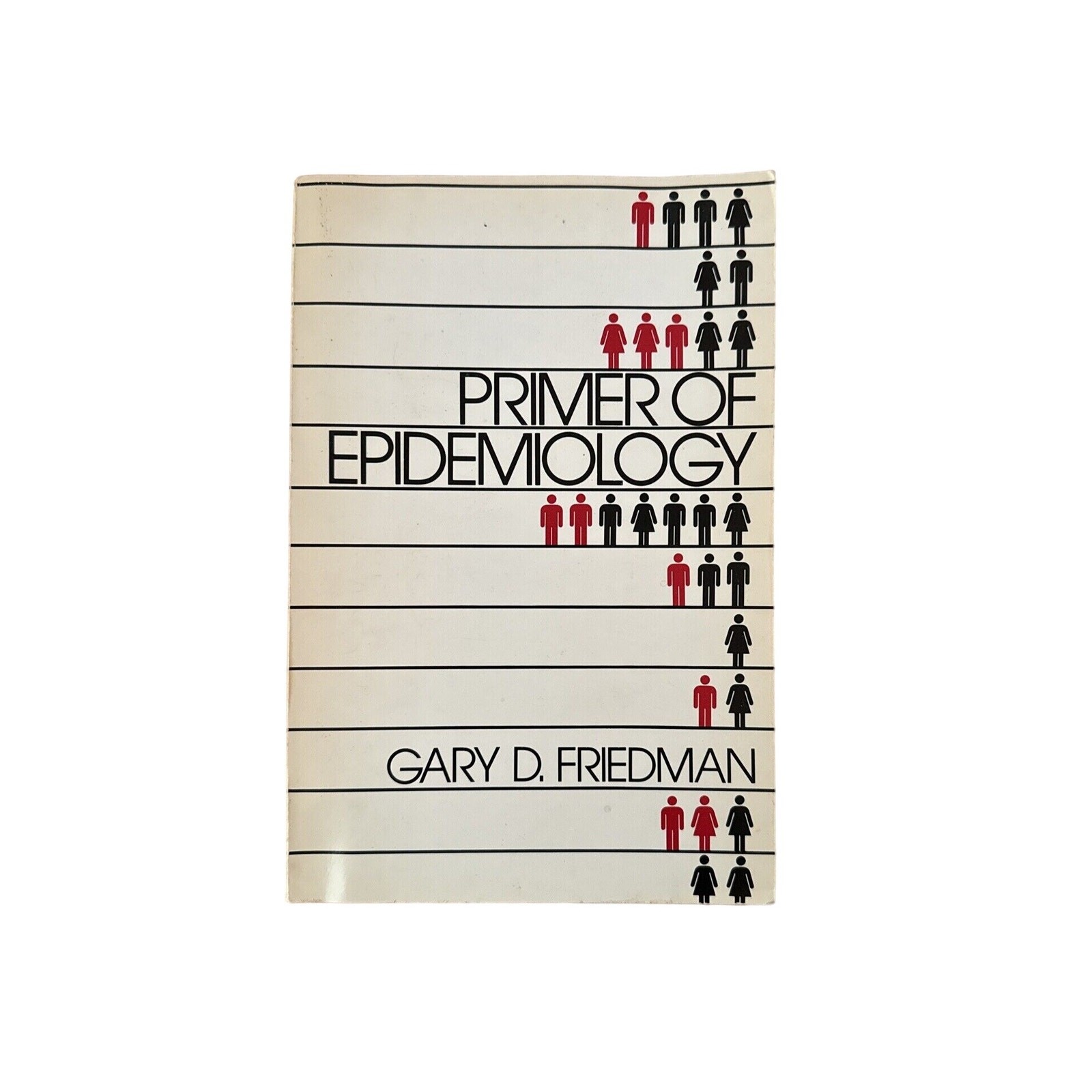 Primer of Epidemiology – Gary D Friedman – 1980 2nd Ed First Print VTG Trade PB