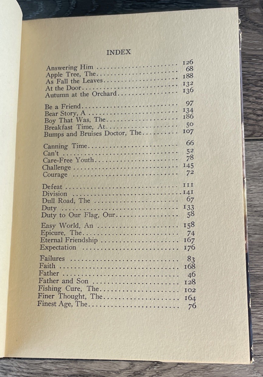 Rare 1916 A HEAP O LIVIN ALONG LIFE’S HIGHWAY Edgar A Guest Book of Poetry HCDJ