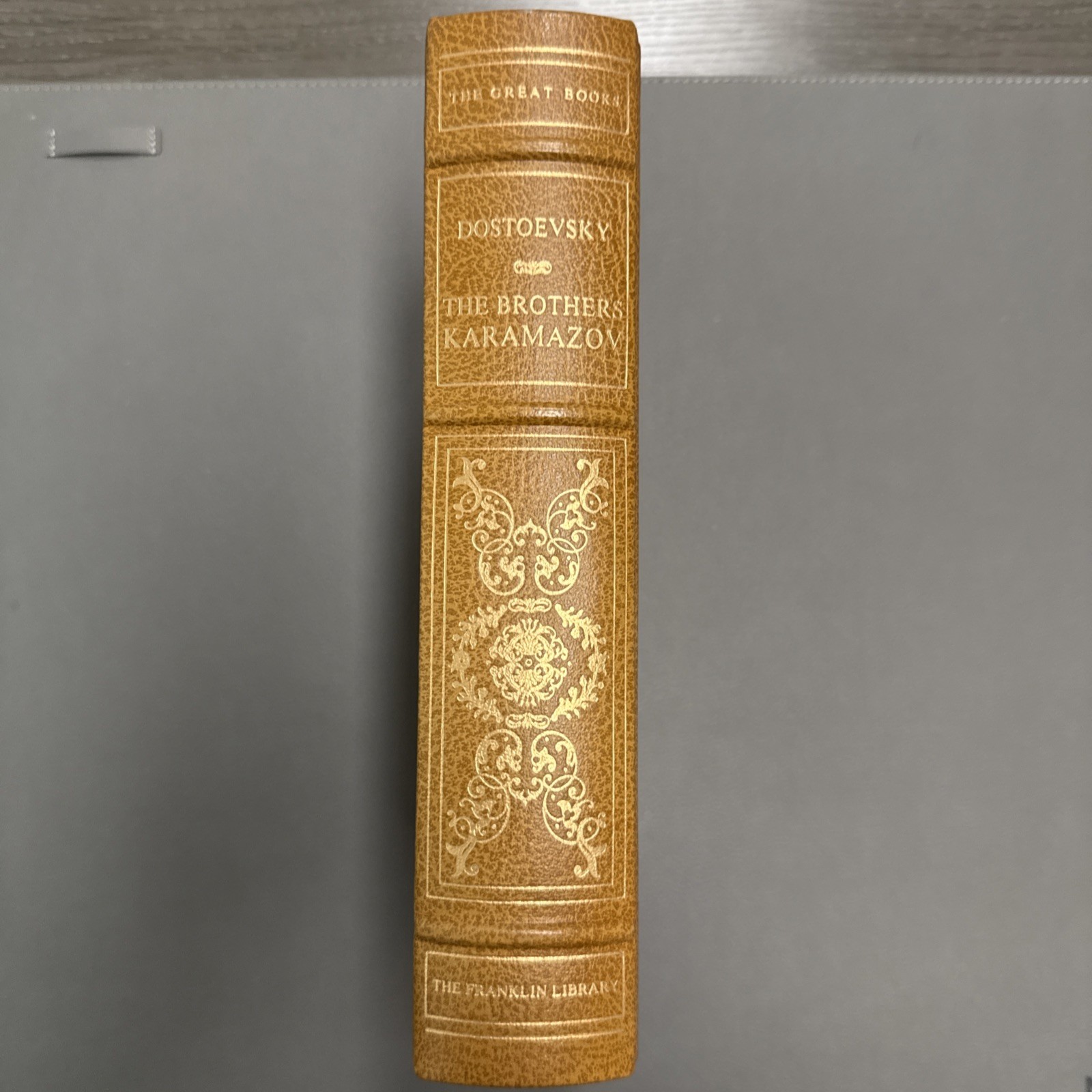 FRANKLIN LIBRARY: FYODOR DOSTOEVSKY: THE BROTHERS KARAMAZOV: RUSSIA: 25TH ANNIV