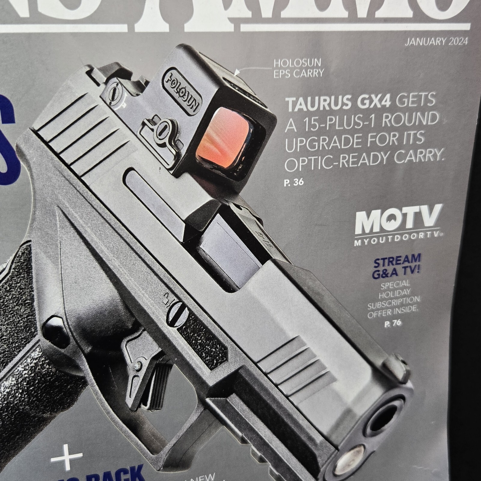 Guns & Ammo Magazine January 2024 Volume 68 Number 1