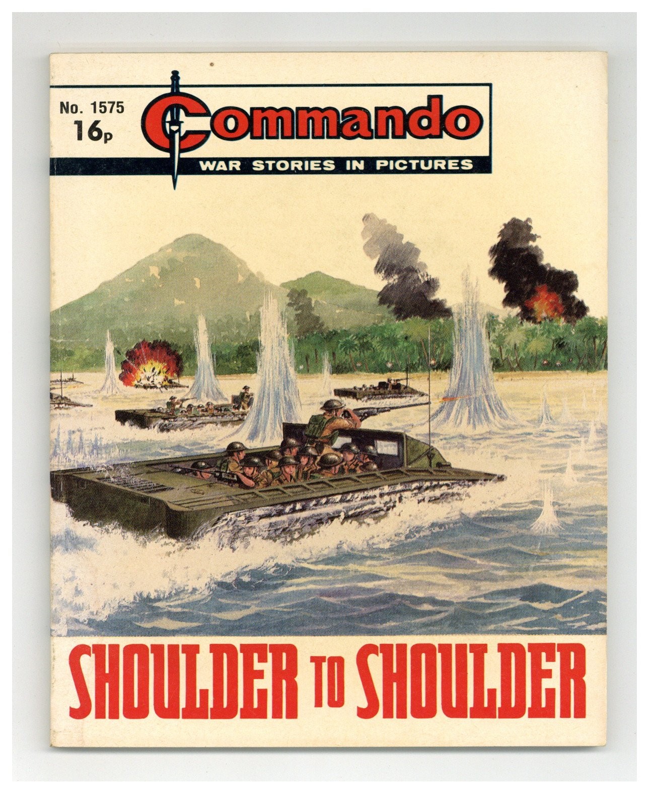 Commando War Stories in Pictures #1575 VF- 7.5 1982
