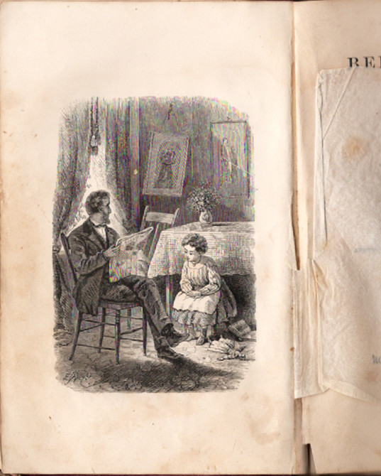 Belle Powers’ Locket by Joanna H. Mathews Publ by Robert Carter & Bros, NY 1872