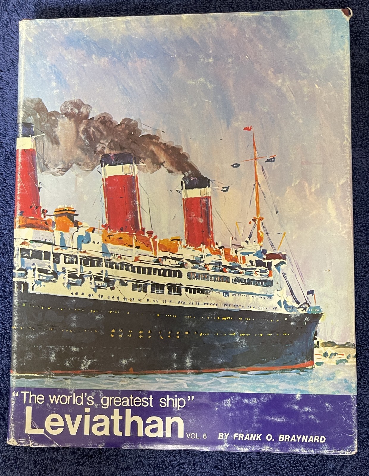 Leviathan Braynard Complete 6 Volumes + Story Behind the Book, Ocean Liner USL