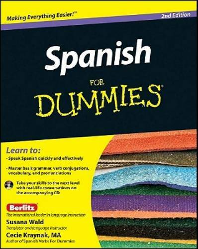 Spanish For Dummies – Paperback By Wald, Susana – ACCEPTABLE