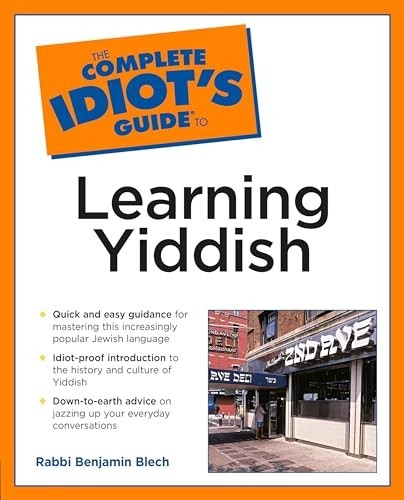 The Complete Idiot’s Guide to Learning Yidd… by Blech, Rabbi Benjami Paperback