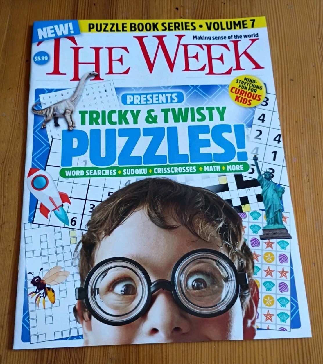 The Week Junior Magazine 2026 PUZZLE BOOK SERIES Vol 7 TRICKY TWISTY PUZZLES