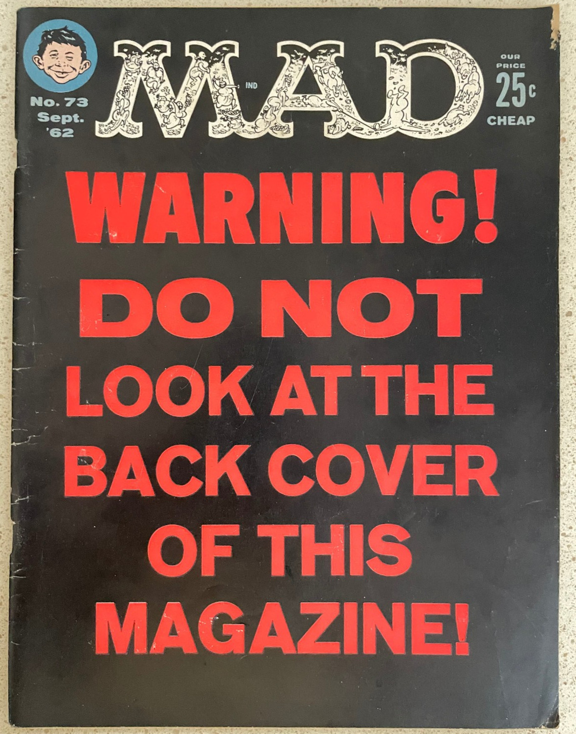 1962 MAD Magazine #73 Hex