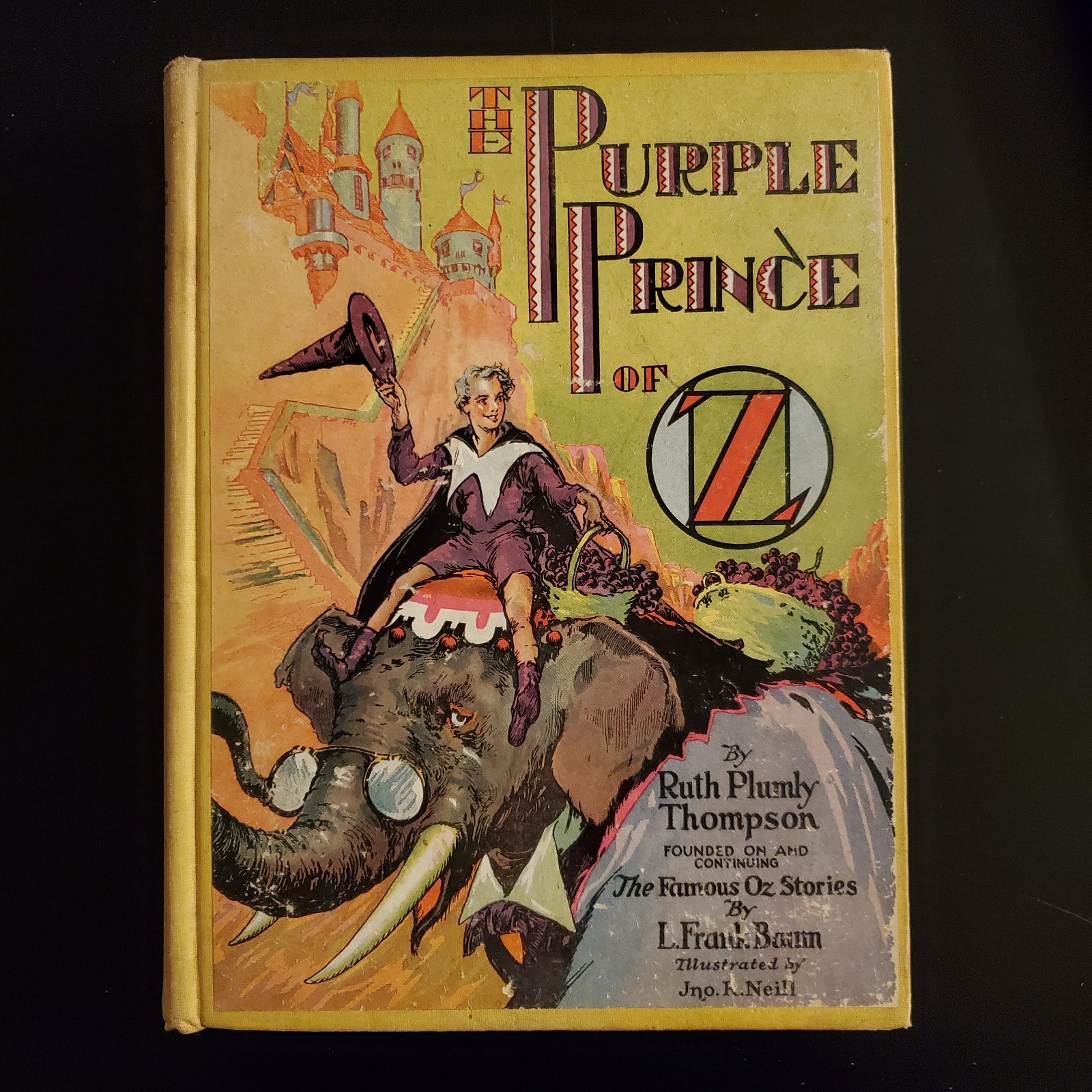 Wizard of OZ L. Frank Baum Lot of 7 Hardcover Reilly & Lee 1930s
