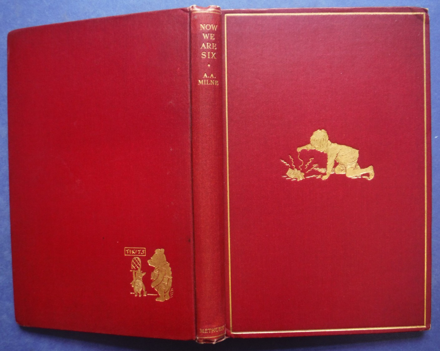 A.A. Milne Now We are Six by A.A. Milne & Ernest H. Shepard 1927 HB 1st Printing