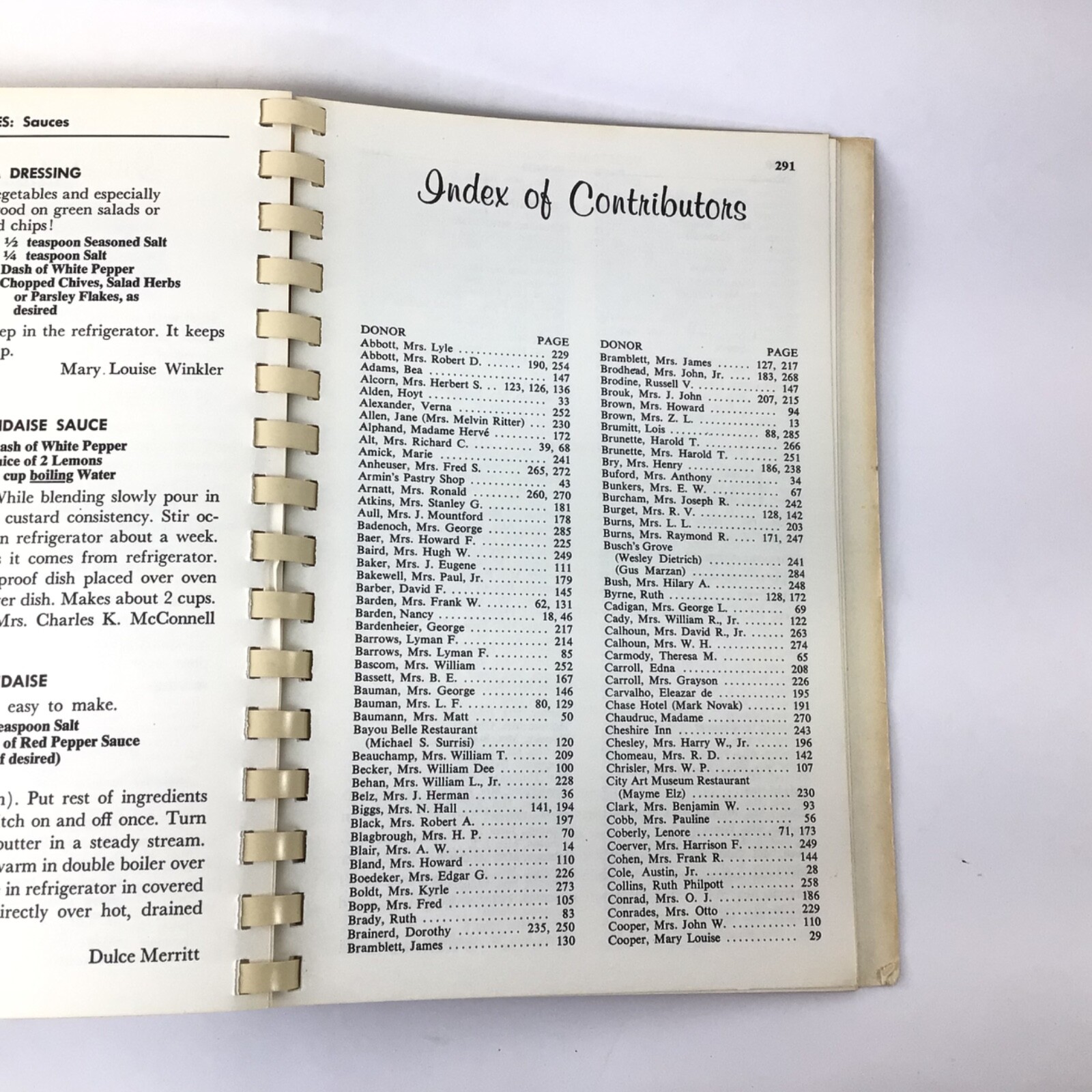 Vtg The Saint Louis Cookbook Bicentennial Issue 1964 Reprint 307 Pages Paperback